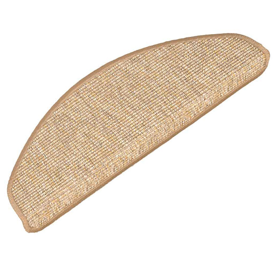 VidaXL Trapmatten zelfklevend 15 st 65x21x4 cm lichtbruin