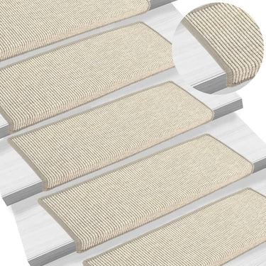 Vidaxl trapmatten 15 st 65x21x4 cm zilver met rechthoekige rand
