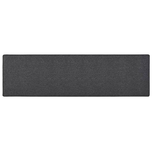 Vidaxl tapijtloper 50x200 cm antracietkleurig