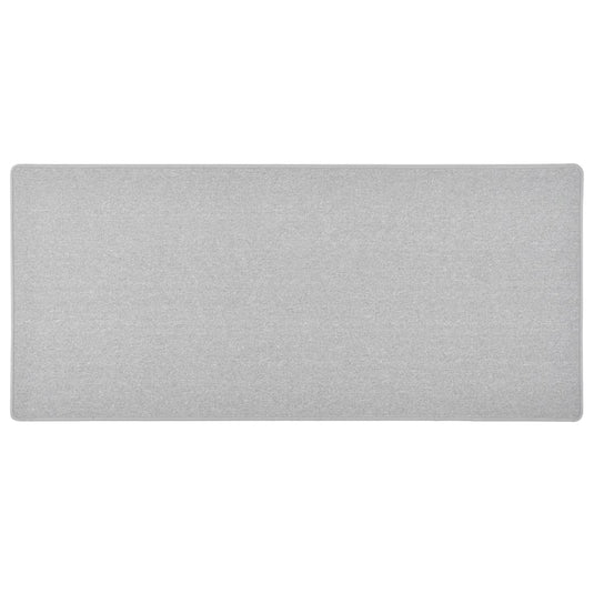 Vidaxl tapijtloper 50x100 cm lichtgrijs