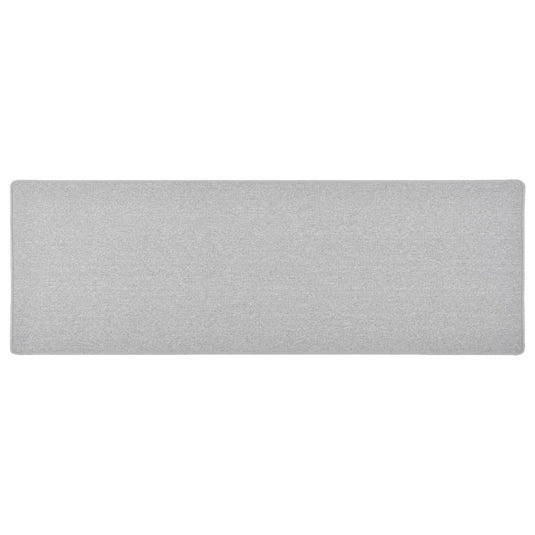 Vidaxl tapijtloper 50x150 cm lichtgrijs