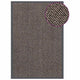 Vidaxl deurmat getuft 80x120 cm donkerbruin
