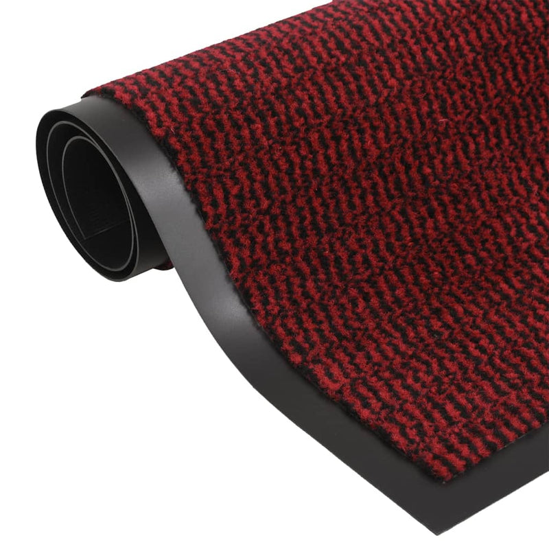 Load image into Gallery viewer, Vidaxl deurmat getuft 60x180 cm rood
