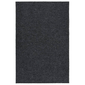 Vidaxl droogloopmat 100x150 cm antracietkleurig