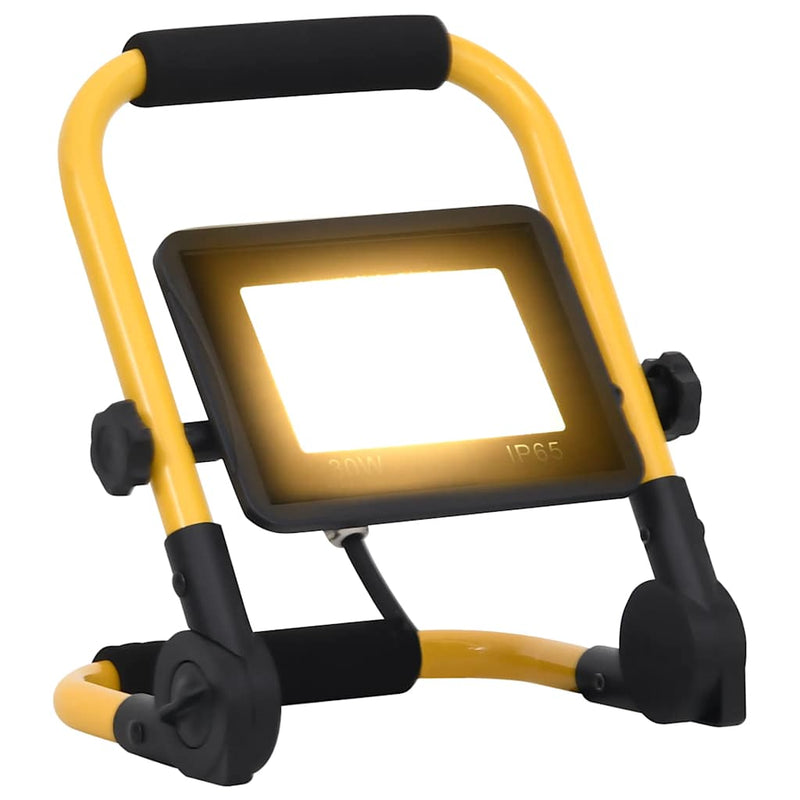 Afbeelding laden in galerijviewer, Vidaxl spotlight met handvat led 30 w warmwit
