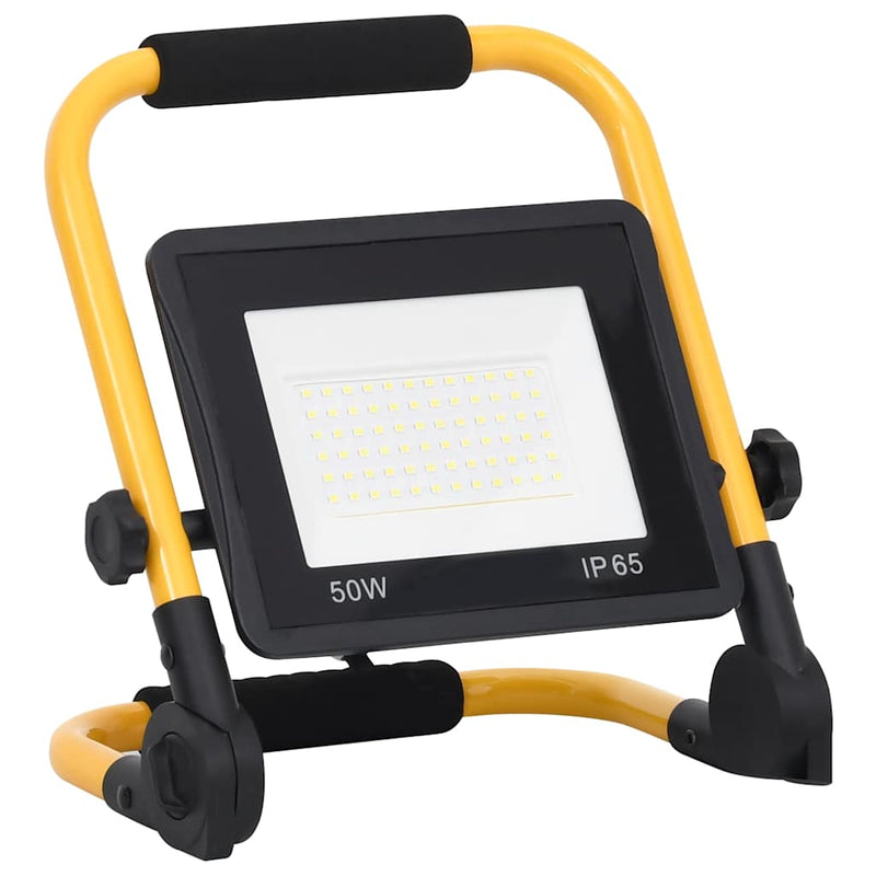 Load image into Gallery viewer, Vidaxl spotlight met handvat led 50 w koudwit
