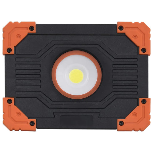 Vidaxl spotlight draagbaar led abs 10 w koudwit