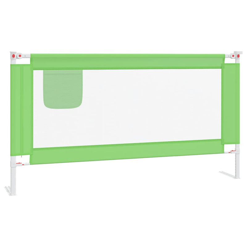 Load image into Gallery viewer, Vidaxl bedhekje peuter 160x25 cm stof groen
