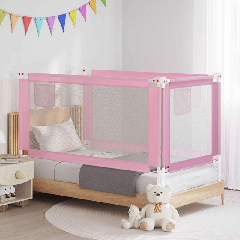 Load image into Gallery viewer, Vidaxl bedhekje peuter 160x25 cm stof roze
