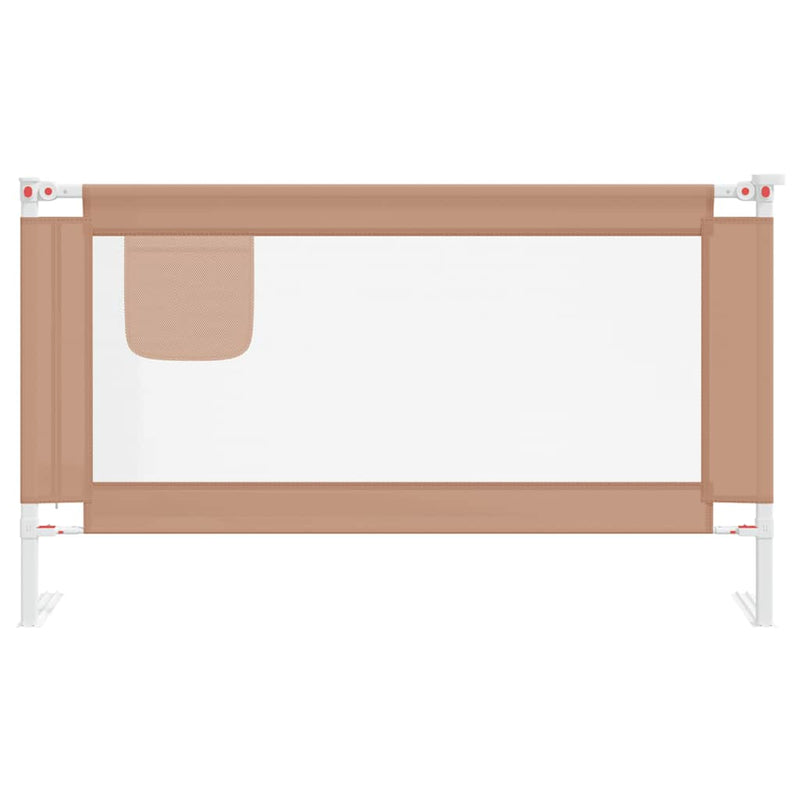 Load image into Gallery viewer, Vidaxl bedhekje peuter 140x25 cm stof taupe
