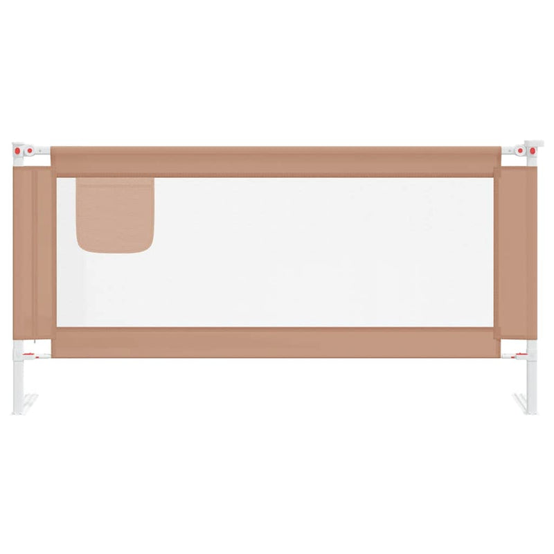 Load image into Gallery viewer, Vidaxl bedhekje peuter 180x25 cm stof taupe

