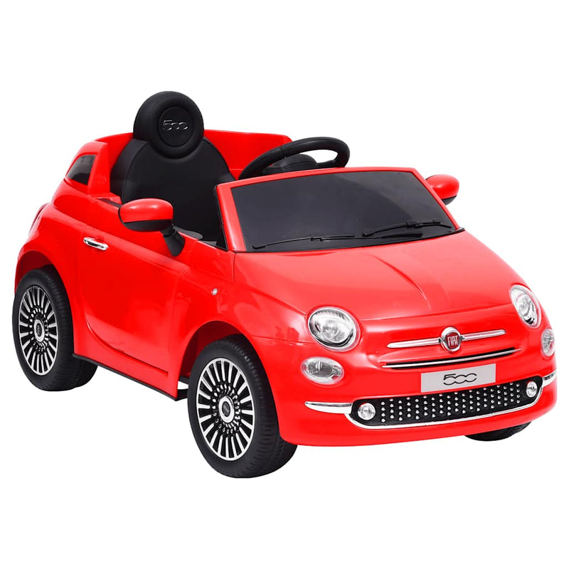Load image into Gallery viewer, Vidaxl kinderauto fiat 500 elektrisch rood
