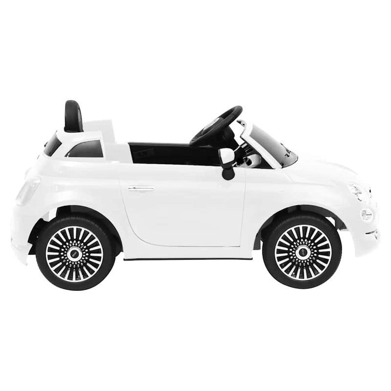 Load image into Gallery viewer, Vidaxl kinderauto fiat 500 elektrisch wit

