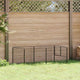 Vidaxl hondenkennel 200x100x70 cm staal zwart