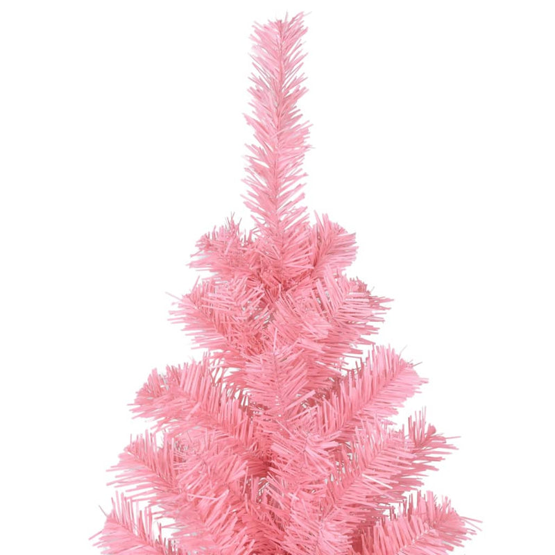 Load image into Gallery viewer, Vidaxl kunstkerstboom met standaard 240 cm pvc roze
