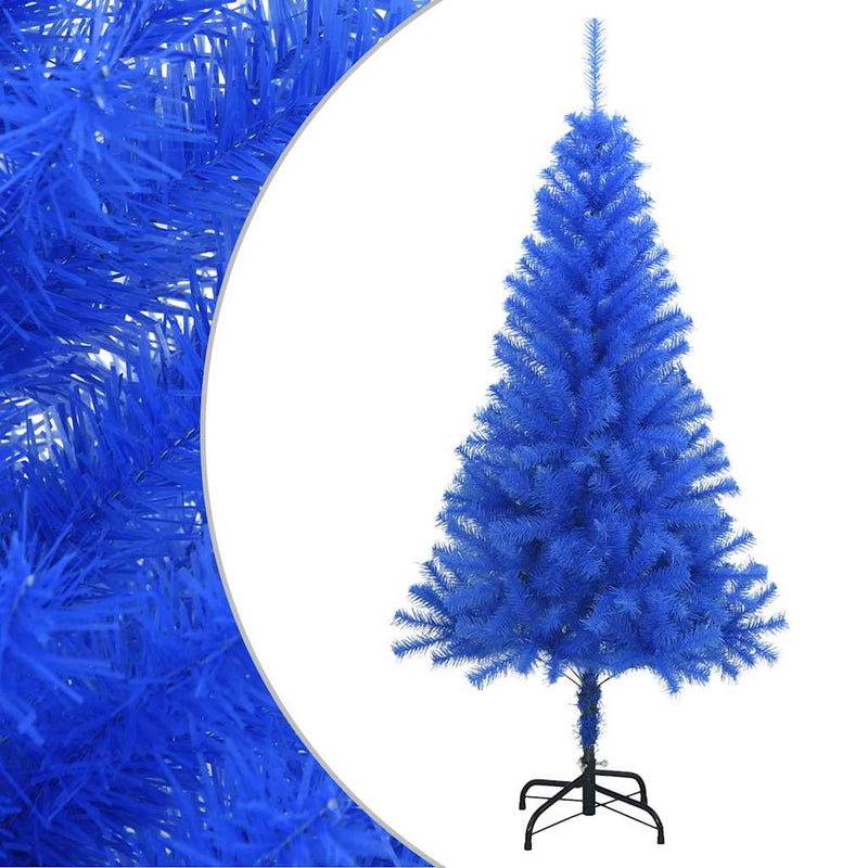 Load image into Gallery viewer, Vidaxl kunstkerstboom met standaard 120 cm pvc blauw
