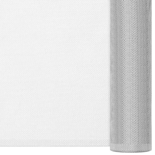 Vidaxl gaas 60x500 cm aluminium zilverkleurig