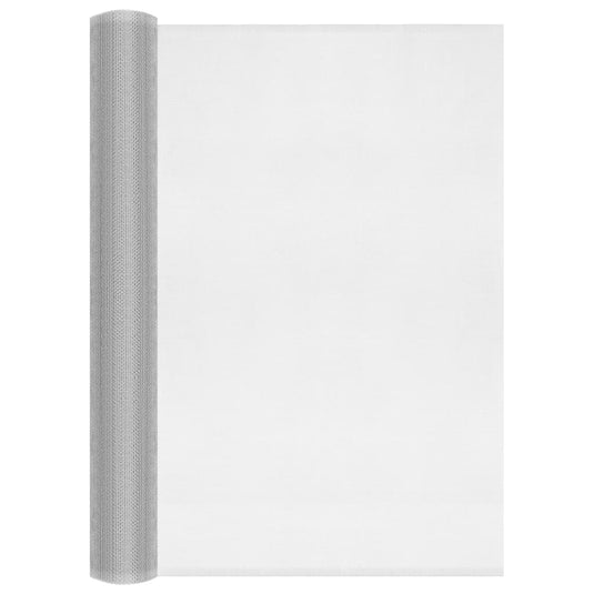 Vidaxl gaas 60x1000 cm aluminium zilverkleurig