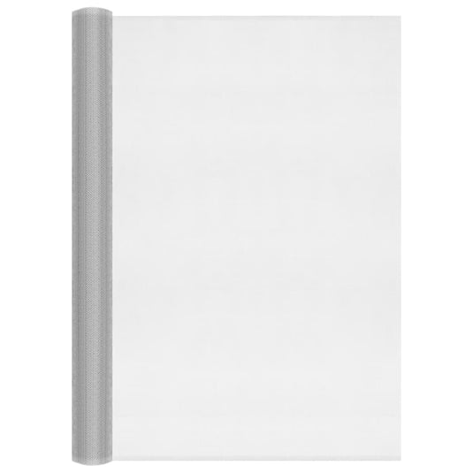 Vidaxl gaas 80x2000 cm aluminium zilverkleurig