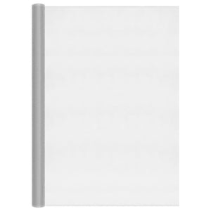 Vidaxl gaas 112x500 cm aluminium zilverkleurig
