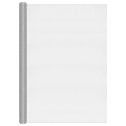 Vidaxl gaas 112x500 cm aluminium zilverkleurig