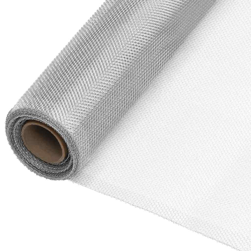 Load image into Gallery viewer, Vidaxl gaas 112x1000 cm aluminium zilverkleurig
