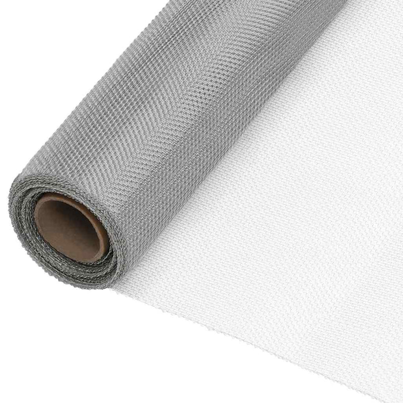 Load image into Gallery viewer, Vidaxl gaas 60x2000 cm roestvrij staal zilverkleurig
