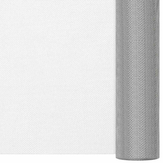 Vidaxl gaas 60x2000 cm roestvrij staal zilverkleurig