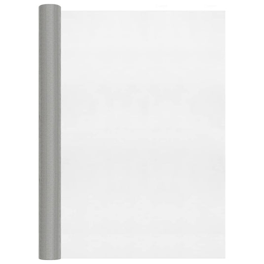 VidaXL Gaas 112x500 cm roestvrij staal zilverkleurig