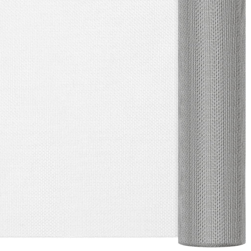 Load image into Gallery viewer, VidaXL Gaas 112x2000 cm roestvrij staal zilverkleurig
