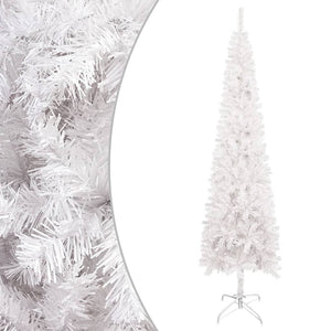 VidaXL Kerstboom smal 180 cm wit