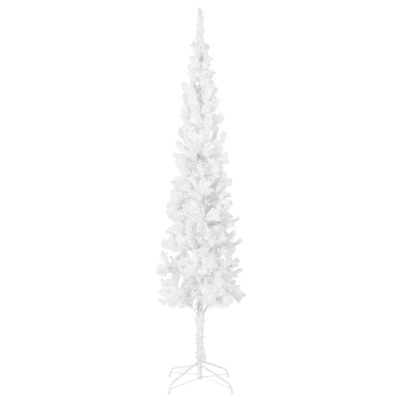 Load image into Gallery viewer, VidaXL Kerstboom smal 210 cm wit
