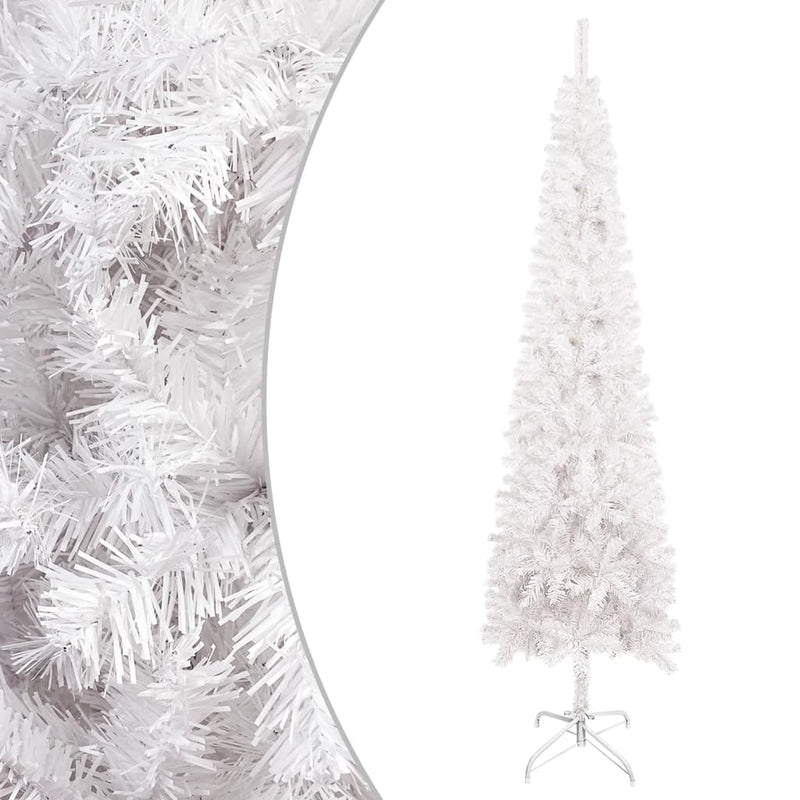 Load image into Gallery viewer, VidaXL Kerstboom smal 240 cm wit
