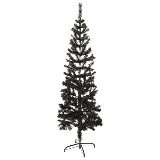 VidaXL Kerstboom smal 120 cm zwart