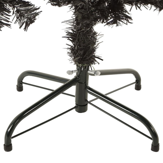 VidaXL Kerstboom smal 120 cm zwart