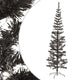 Vidaxl kerstboom smal 240 cm zwart