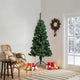 Vidaxl kunstkerstboom hoek 180 cm pvc groen