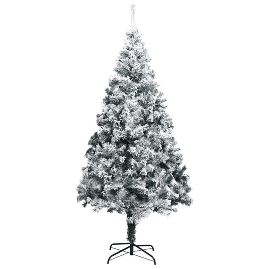 VidaXL Kunstkerstboom met sneeuw PVC 400 cm groen