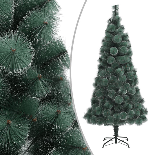 VidaXL Kunstkerstboom met standaard 180 cm PET groen