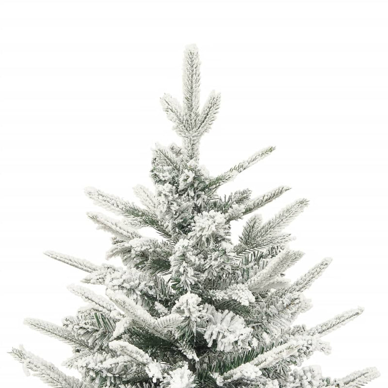 Load image into Gallery viewer, VidaXL Kunstkerstboom met sneeuw 120 cm PVC en PE groen
