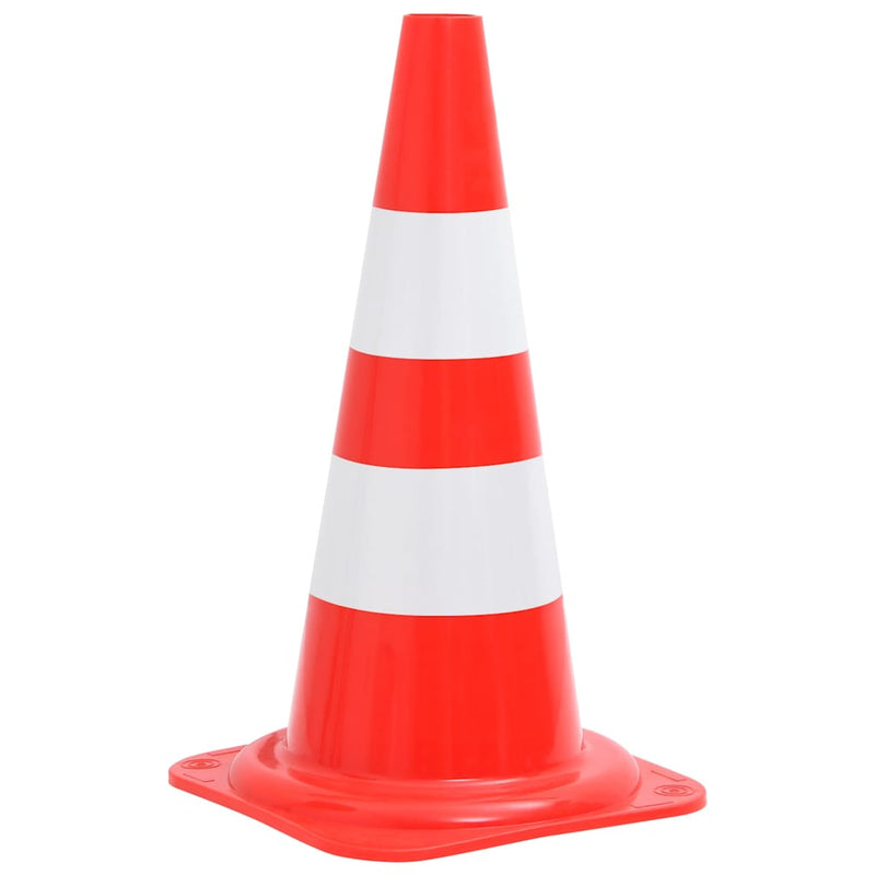 Load image into Gallery viewer, Vidaxl verkeerskegels 4 st reflecterend 50 cm rood en wit
