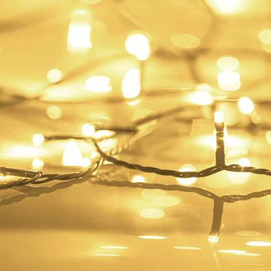 Vidaxl lichtslinger met 300 led's 30 m pvc warmwit