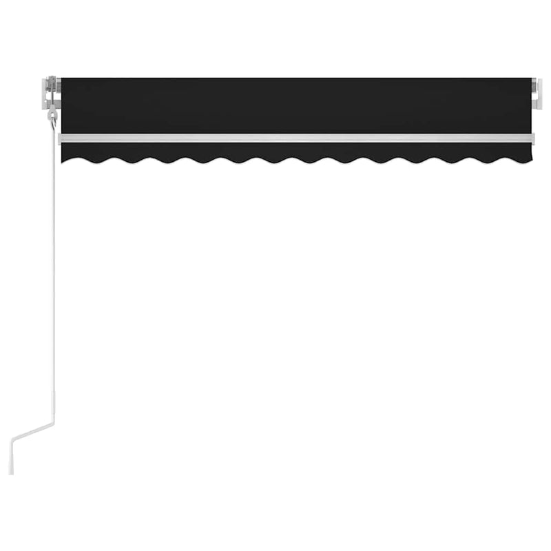 Load image into Gallery viewer, Vidaxl luifel automatisch met led en windsensor 350x250 cm antraciet
