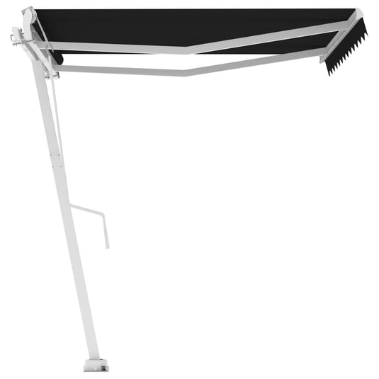 VidaXL Luifel vrijstaand automatisch 350x250 cm antracietkleurig
