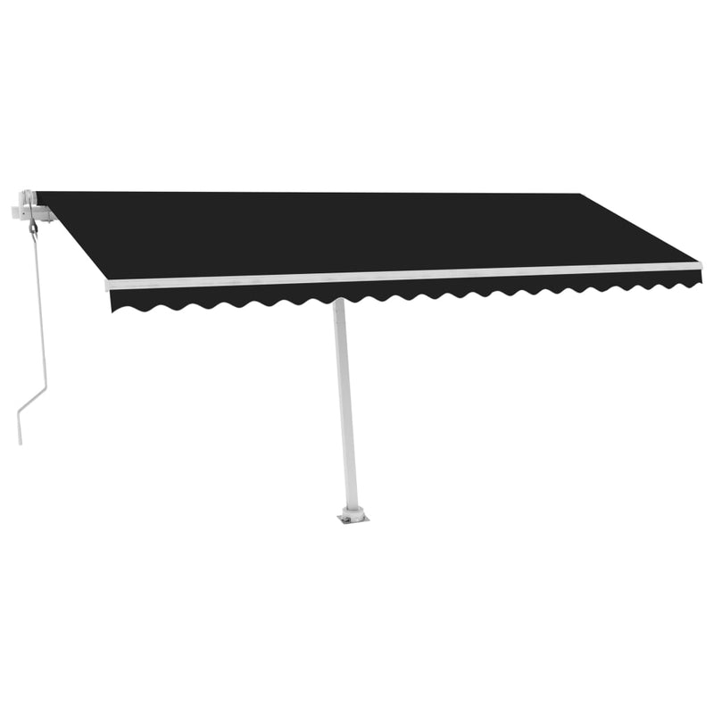 Load image into Gallery viewer, VidaXL Luifel vrijstaand automatisch 500x300 cm antracietkleurig
