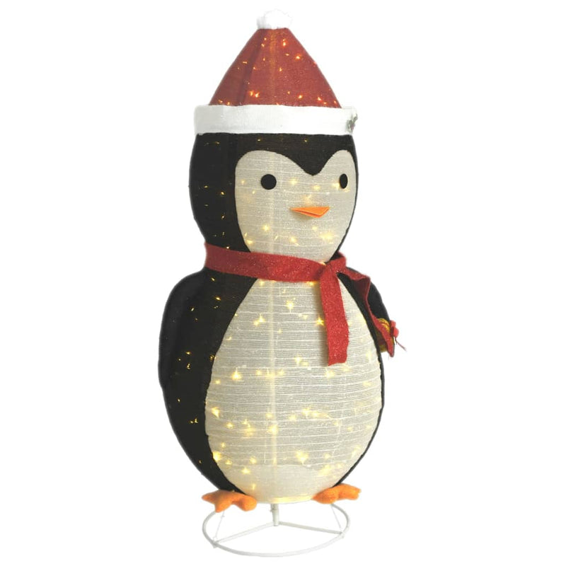 Load image into Gallery viewer, Vidaxl kerstpinguïn decoratief led 180 cm luxe stof
