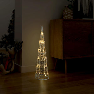 VidaXL Lichtkegel decoratief LED 60 cm warmwit acryl