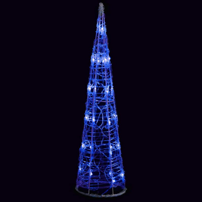 Load image into Gallery viewer, Vidaxl lichtkegel decoratief led blauw 60 cm acryl
