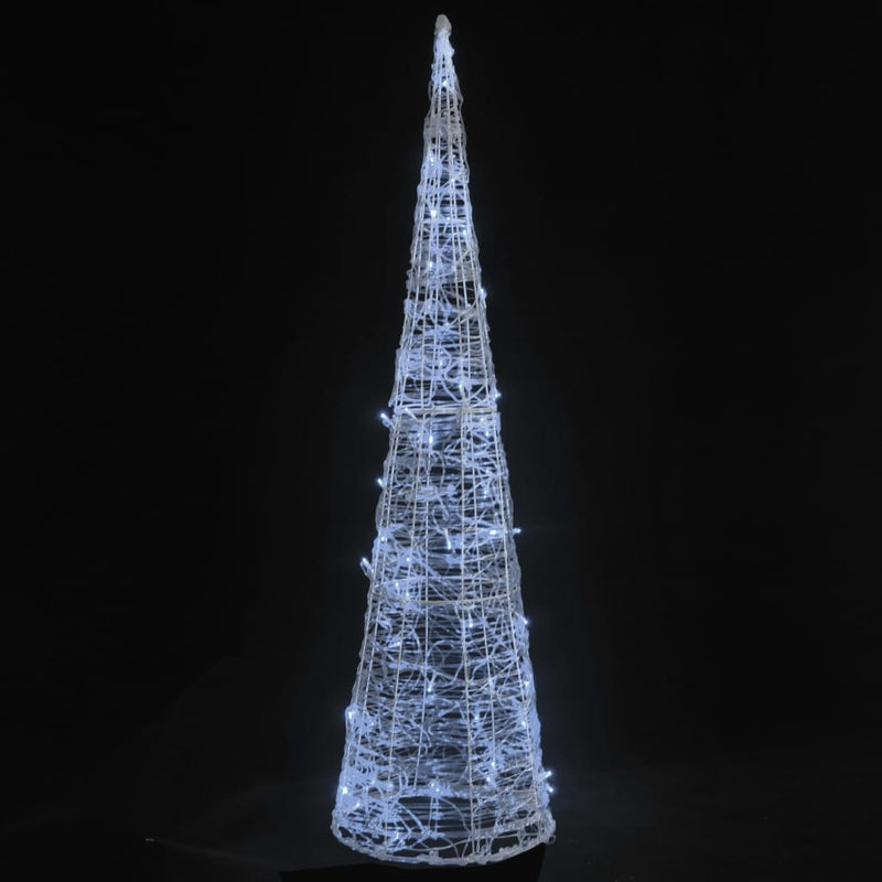 Load image into Gallery viewer, Vidaxl lichtkegel decoratief led koudwit 90 cm acryl
