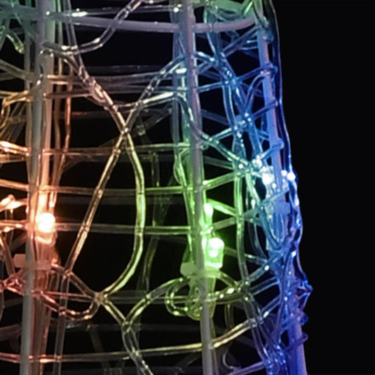 Vidaxl lichtkegel decoratief led meerkleurig 120 cm acryl